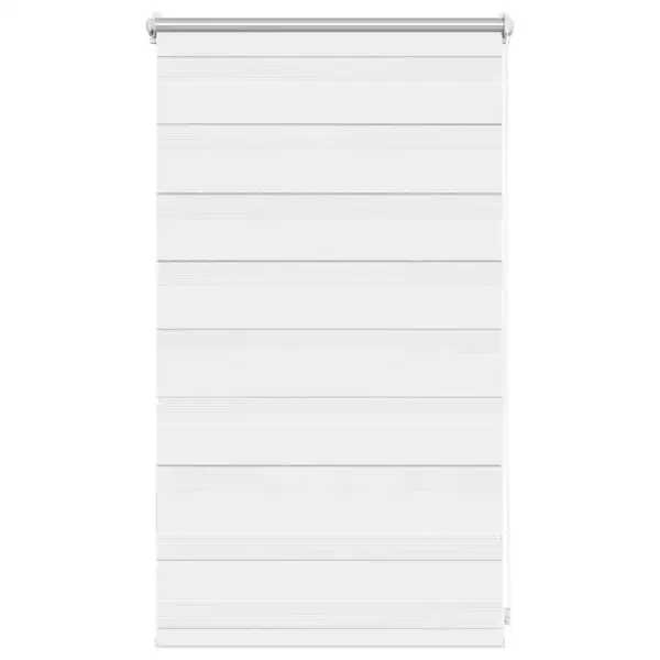 Valge sebraruloo aknale, 50 x 100 cm, 100% polüester – 2