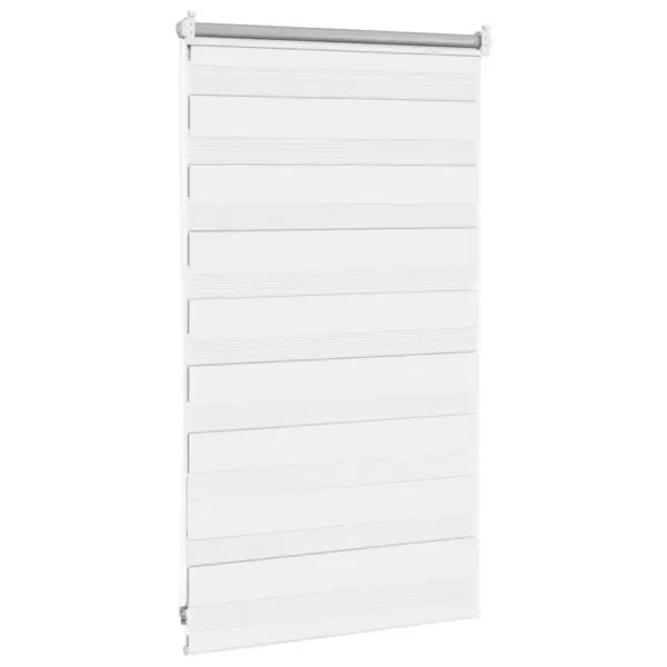 Valge sebraruloo aknale, 50 x 100 cm, 100% polüester – 4