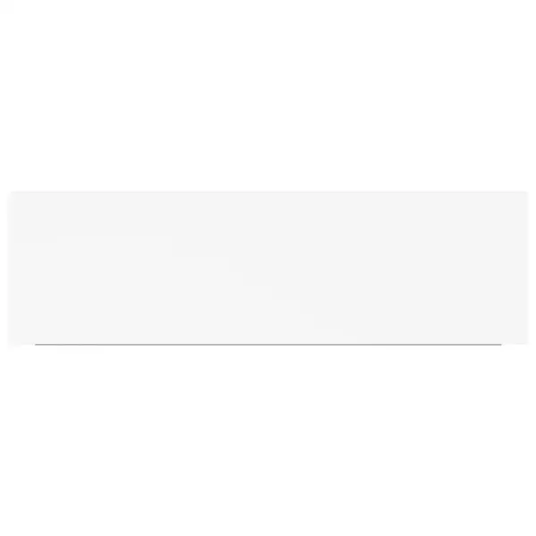 Valge seinariiul nähtamatu kinnitusega, MDF, 80 x 23,5 x 3,8 cm – 9