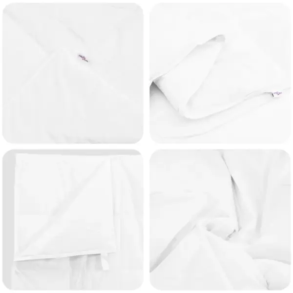 Sule- ja udusuletekk 240 x 200 cm 2 padjaga, 3-osaline komplekt, valge – 6