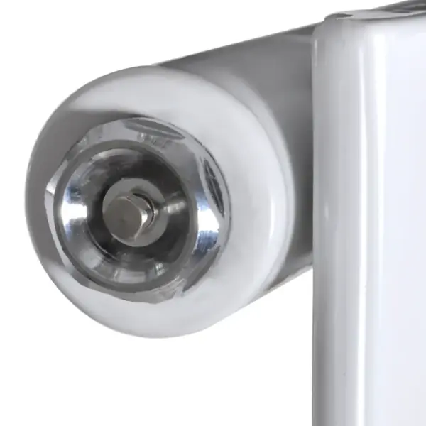 Seinapealne terasradiaator, valge, 530 W, 465 x 900 mm – 5