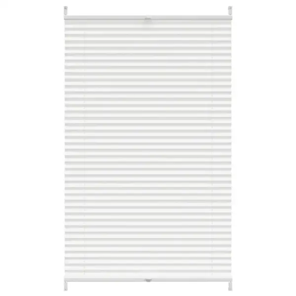 Valge volditud ruloo klambritega paigaldusega, 90 x 125 cm – 2