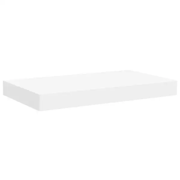 Valged seinariiulid nähtamatu kinnitusega, 2 tk, 50 x 23 x 3,8 cm, MDF ja metall – 6