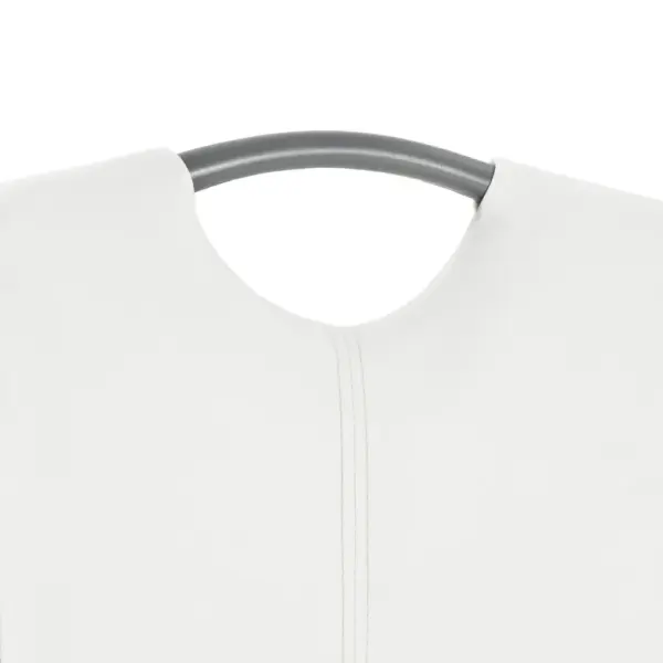 Valged vetruvate jalgadega söögitoolid, kunstnahk ja teras, 4 tk – 6