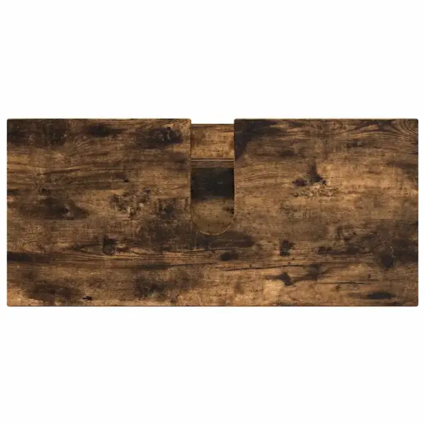 Vannitoamööbli komplekt sahtlite ja riiulitega, 5 osa, suitsetatud tamme toon – 10