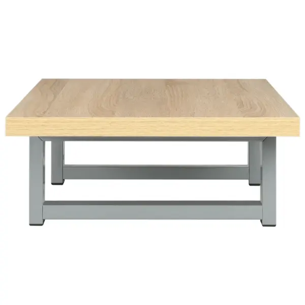 Kaheosaline vannitoamööbli komplekt seinariiuli ja ovaalse keraamilise valamuga, tamm, 60 cm riiul ja 40 cm valamu – 9