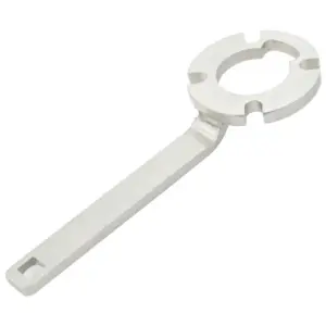 Väntvõlli lukustustööriist Volvole, süsinikterasest, hõbedane