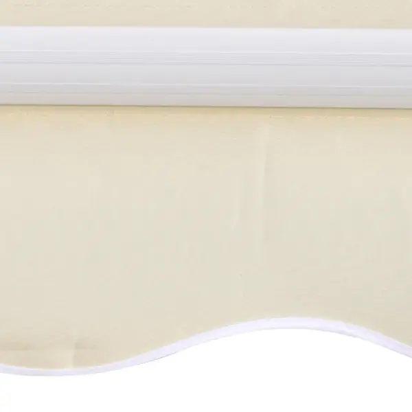 Varikatuse asenduskangas, kreemjasvalge, 330 x 245 cm, 3,5 x 2,5 m raamile – 3