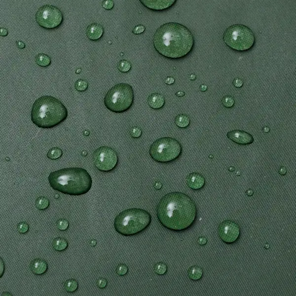 Veekindel kaheosaline kapuutsiga vihmaülikond tunkedega, roheline, XL – 8