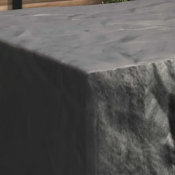 Veekindel must mööblikate, 240 x 190 x 90 cm, 210D kangas – 4