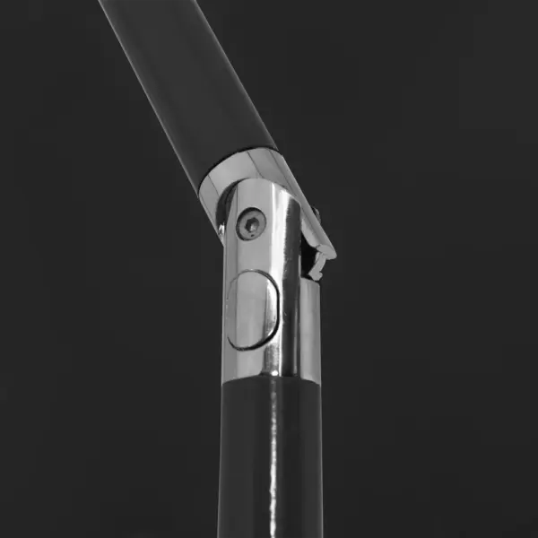 Kallutatav rannapäikesevari, must polüester, 200 x 125 cm – 7