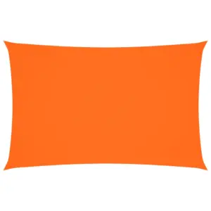 Veekindel oxford-kangast päikesepuri UV-kaitsega, ristkülik, 2 x 4,5 m, oranž