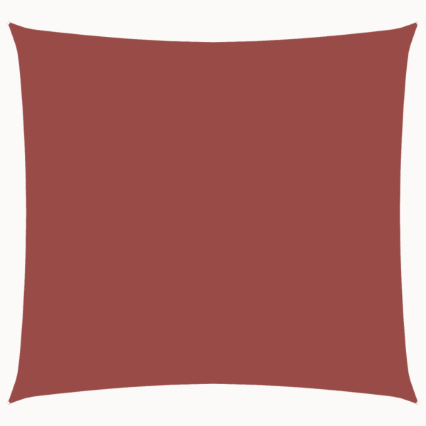 Veekindel ruut päikesevarjupuri terrakota, 4,5 x 4,5 m, Oxford-kangas – 2