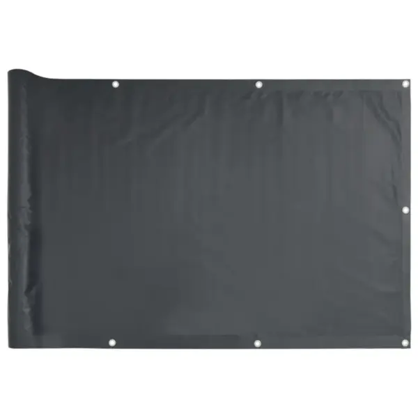 Veekindel rõdusirm UV-kaitsega, antratsiithall oxford-kangas, 120 x 300 cm – 2