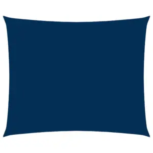 Veekindel UV-kaitsega ristkülikukujuline päikesepuri, sinine, 3 x 5 m, oxford-kangas