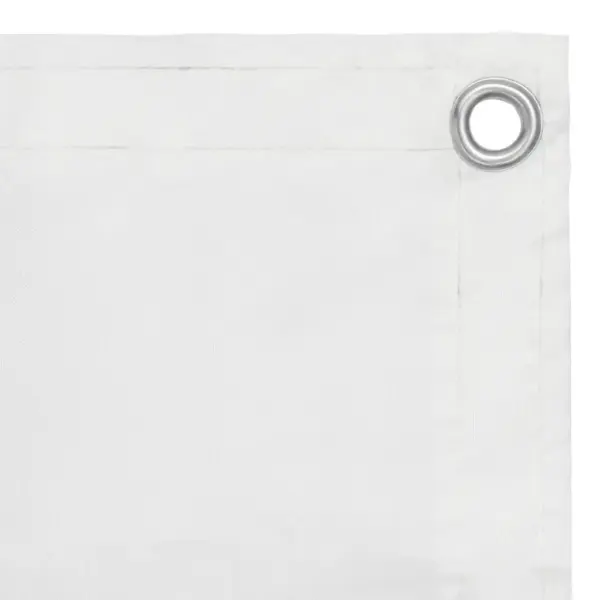 Veekindel rõdusirm UV-kaitsega, valge, 90 x 400 cm, PU-kattega oxford-kangas – 2