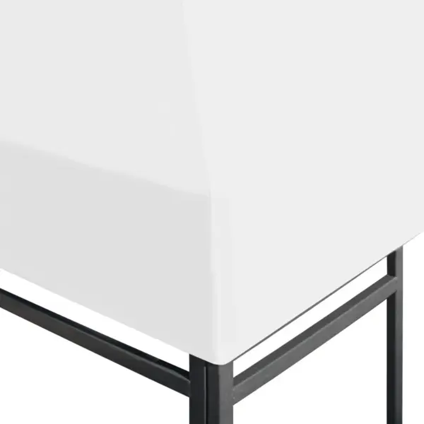 Veekindel varjualuse katus 3 x 3 m, valge, 270 g/m² – 4