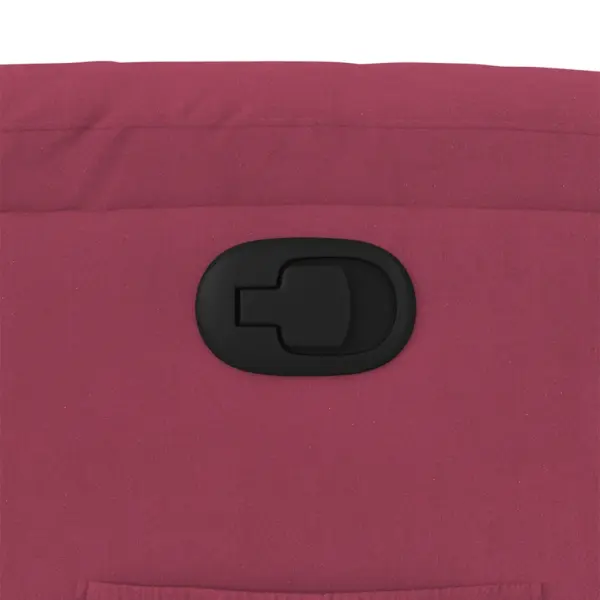 Elektriline püstitõusmist toetav lamamistugitool, veinipunane samet – 12