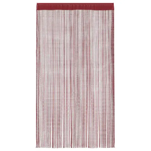 Nöörkardinad uksele ja aknale, veinipunane, 2 tk, 100 x 250 cm – 4