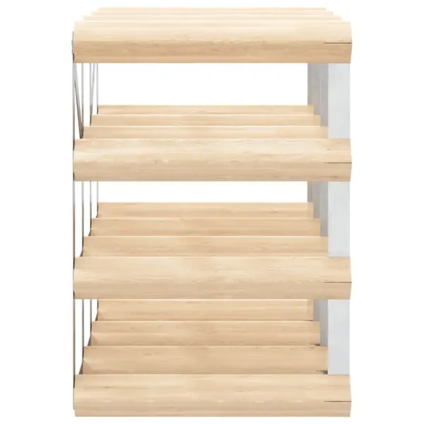 Veiniriiul 12 pudelile, männipuit ja tsingitud teras, 32,5 x 22,5 x 32,5 cm – 6