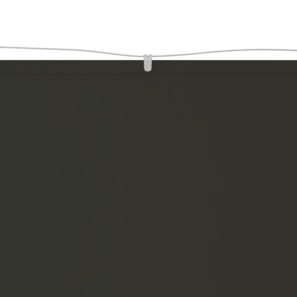 Vertikaalne rõdusirm privaatsuseks, antratsiithall oxford-kangas, 140 x 270 cm – 3