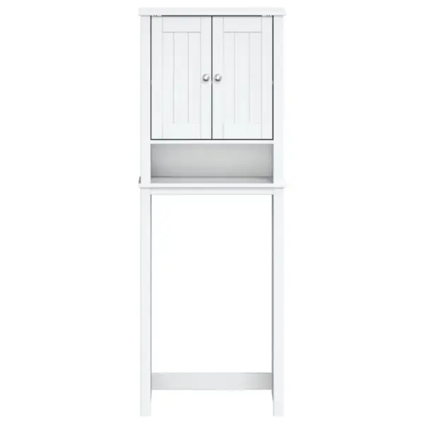 WC-poti kohale vannitoakapp BERG, valge, 60 x 27 x 164,5 cm – 3