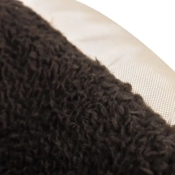 Vettpidav XXL koeravoodi libisemiskindla põhjaga, beež ja pruun, 110 x 80 x 21 cm – 4