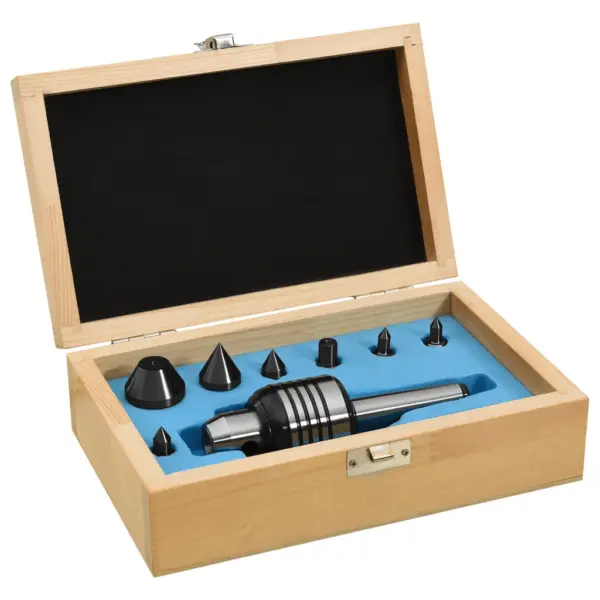 10-osaline MT2 pöördkeskmega komplekt treipingile, 40Cr teras, must-hõbedane – 2