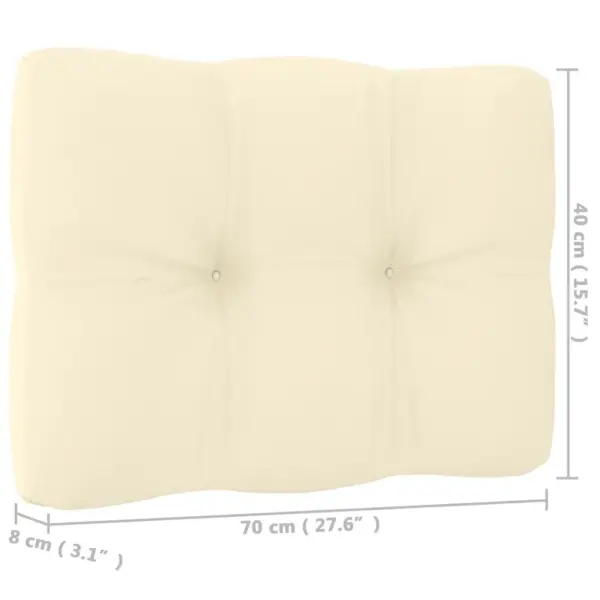 13-osaline meekarva männipuidust aiamööbli komplekt lauaga, istme- ja seljatoepatjadega – 10