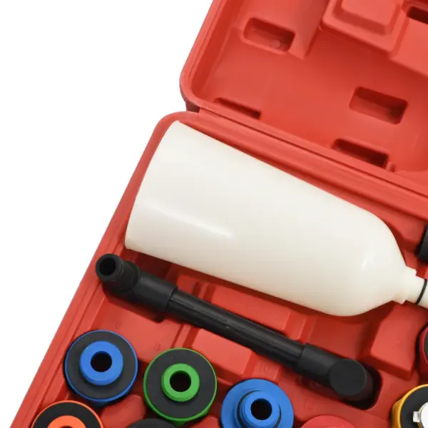 15-osaline mootoriõli täitekomplekt lehtri ja adapteritega, nailon – 5