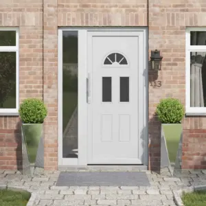 Kõrged hõbedased taimekastid, 2 tk, tsingitud teras, 30 x 30 x 75 cm