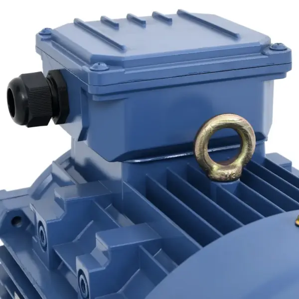3-faasiline asünkroonne elektrimootor 4 kW, 2 poolust, 2840 p/min, alumiiniumkorpus, sinine – 8