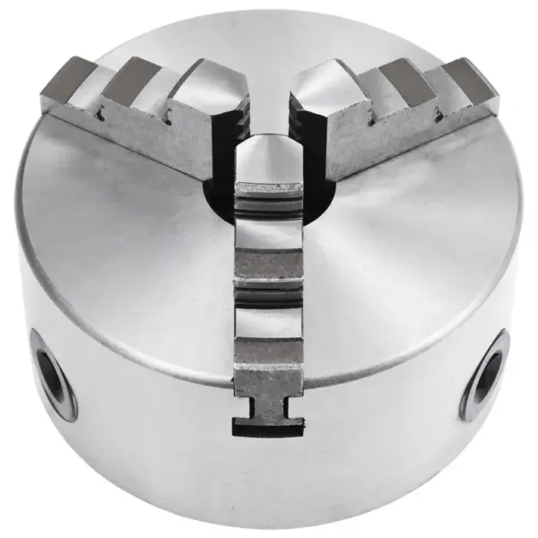 Isetsentreeruv 3 haaratsiga treipingi padrun 125 mm, HT300 teras, hõbedane-must – 3