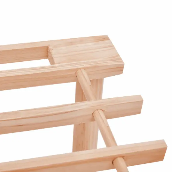 3-korruseline jalatsiriiuli komplekt, 2 tk, nulupuidust, beež, 74 x 26 x 48,5 cm – 6