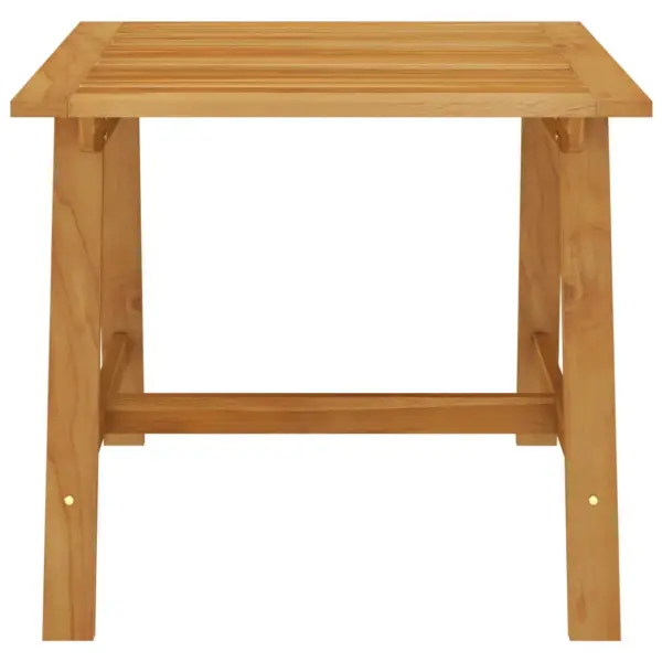 3-osaline aiamööbli komplekt akaatsiapuidust lauaga, hall polürotang, laud 88 x 88 x 74 cm – 9