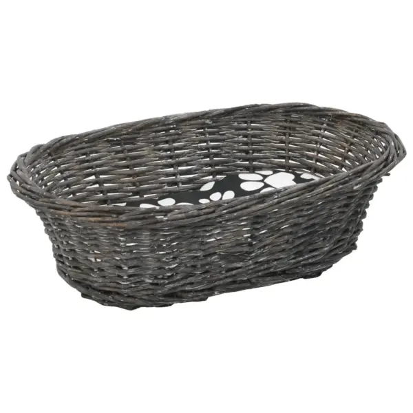 3-osaline pajust kassimaja patjadega, hall, 47 x 34 x 60 cm – 10