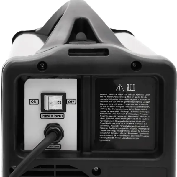 3-ühes sünergiline MIG/MMA/lift TIG keevitusmasin, 200 A, 230 V, hall-must – 5