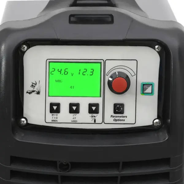 3-ühes sünergiline MIG/MMA/lift TIG keevitusmasin, 200 A, 230 V, hall-must – 7