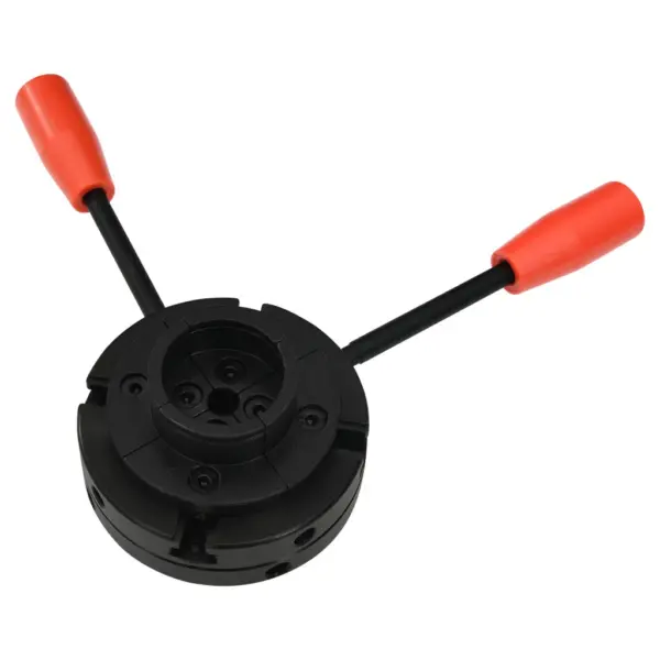 Isetsentreeruv 4 haaratsiga puidutreipingi hoidik, M33 keere, teras, 100 mm – 2