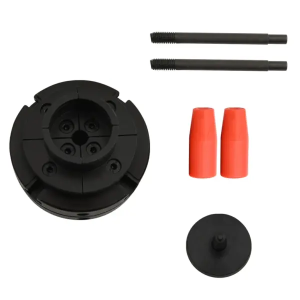 Isetsentreeruv 4 haaratsiga puidutreipingi hoidik, M33 keere, teras, 100 mm – 4