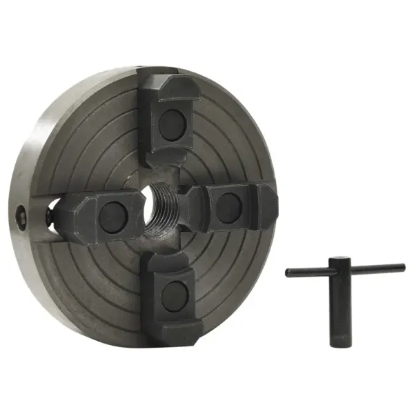 4 haaratsiga puidutreipingi hoidik M33 keermega, teras, must, 150 x 63 mm – 2