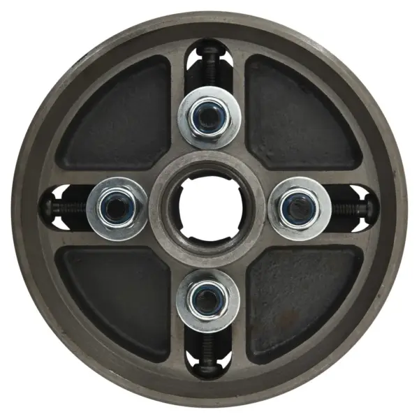 4 haaratsiga puidutreipingi hoidik M33 keermega, teras, must, 150 x 63 mm – 4