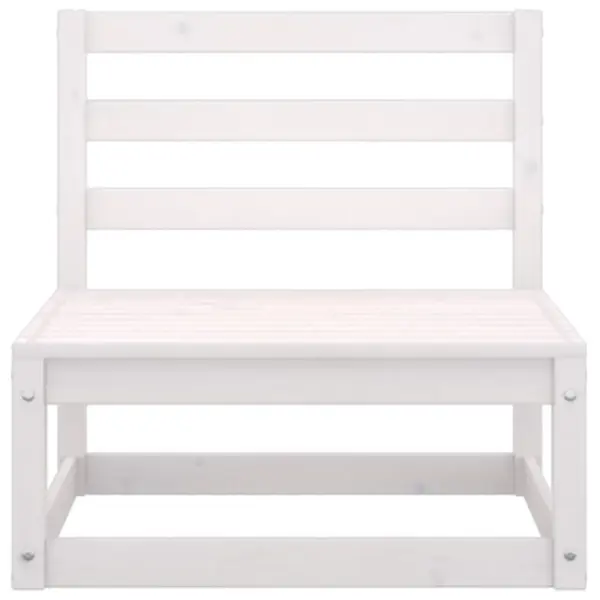 4-osaline valge aiadiivanikomplekt, männipuit, moodulid 70 x 70 x 67 cm – 7