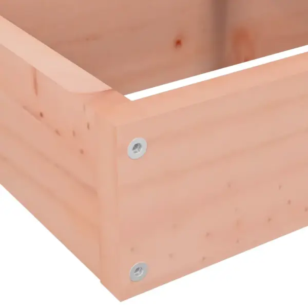 4-tasandiline L-kujuline taimekast aeda, töötlemata ebatsuuga puit, 80,5 x 79 x 36 cm – 7