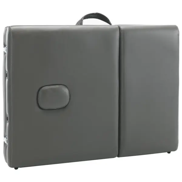 Kokkupandav 4-tsooniline massaažilaud puitraamiga, antratsiithall, 186 x 68 cm – 10