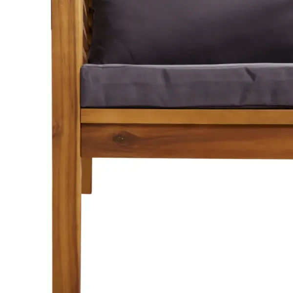 6-osaline akaatsiapuidust aiadiivanikomplekt tumehallide patjadega – 10