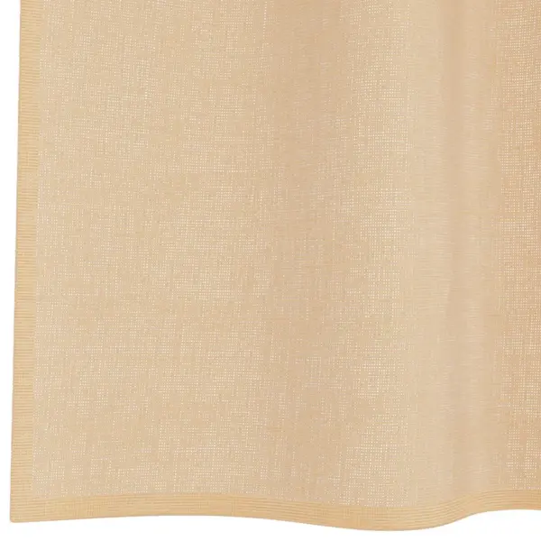 Aasadega voile-kardinad, 2 tk, liivakarva, 140 x 225 cm – 6