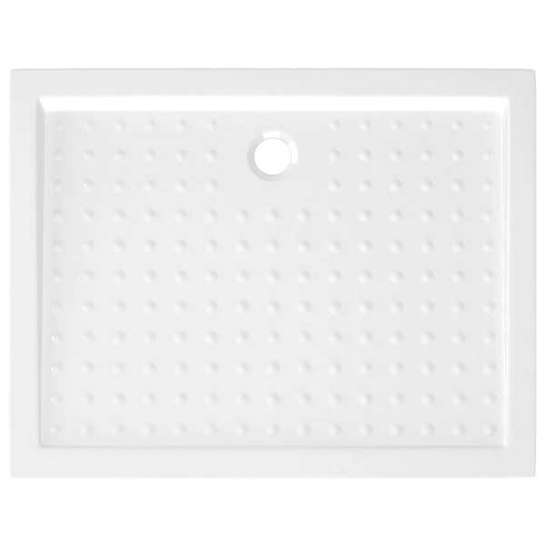 ABS dušialus madala lävega, libisemiskindla pinnaga, valge, 90 x 70 x 4 cm – 5