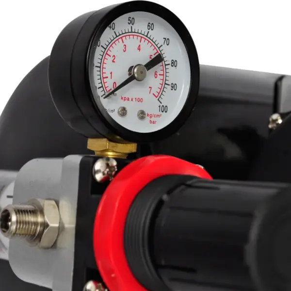 Aerograafi kompressori komplekt 3 aerograafiga, minisuuruses kolbkompressor 3 l paagiga – 6