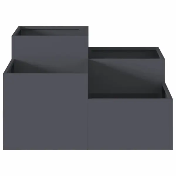 Aia istutuskast antratsiitset tooni terasest, 100 x 100 x 48 cm – 7